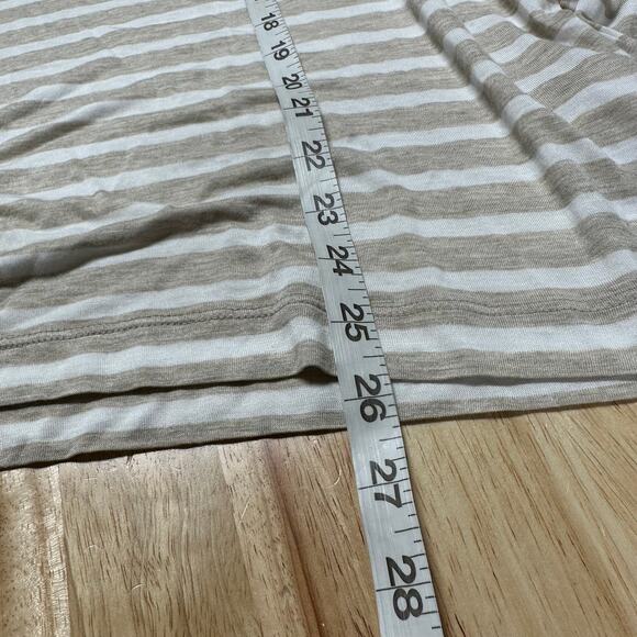 Vince NWT Stripe Bracelet Sleeve Crewneck Long Sleeve T-Shirt Size XL Soft Cozy - Picture 12 of 12